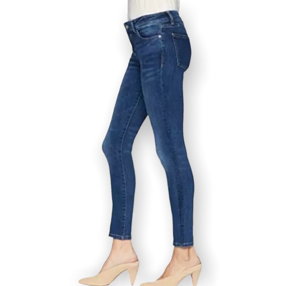 DL1961 Margaux Mid-Rise Instasculpt Ankle Skinny - Picture 4 of 15